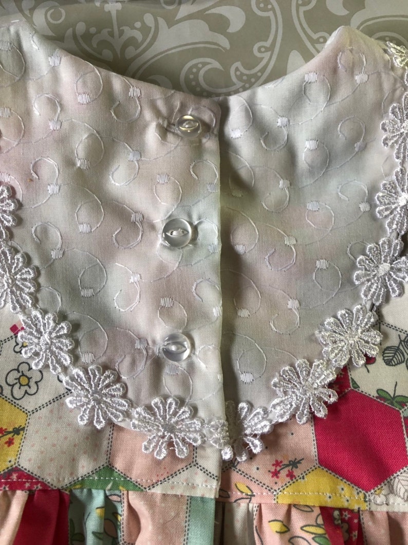 baby girl easter dress and bonnet