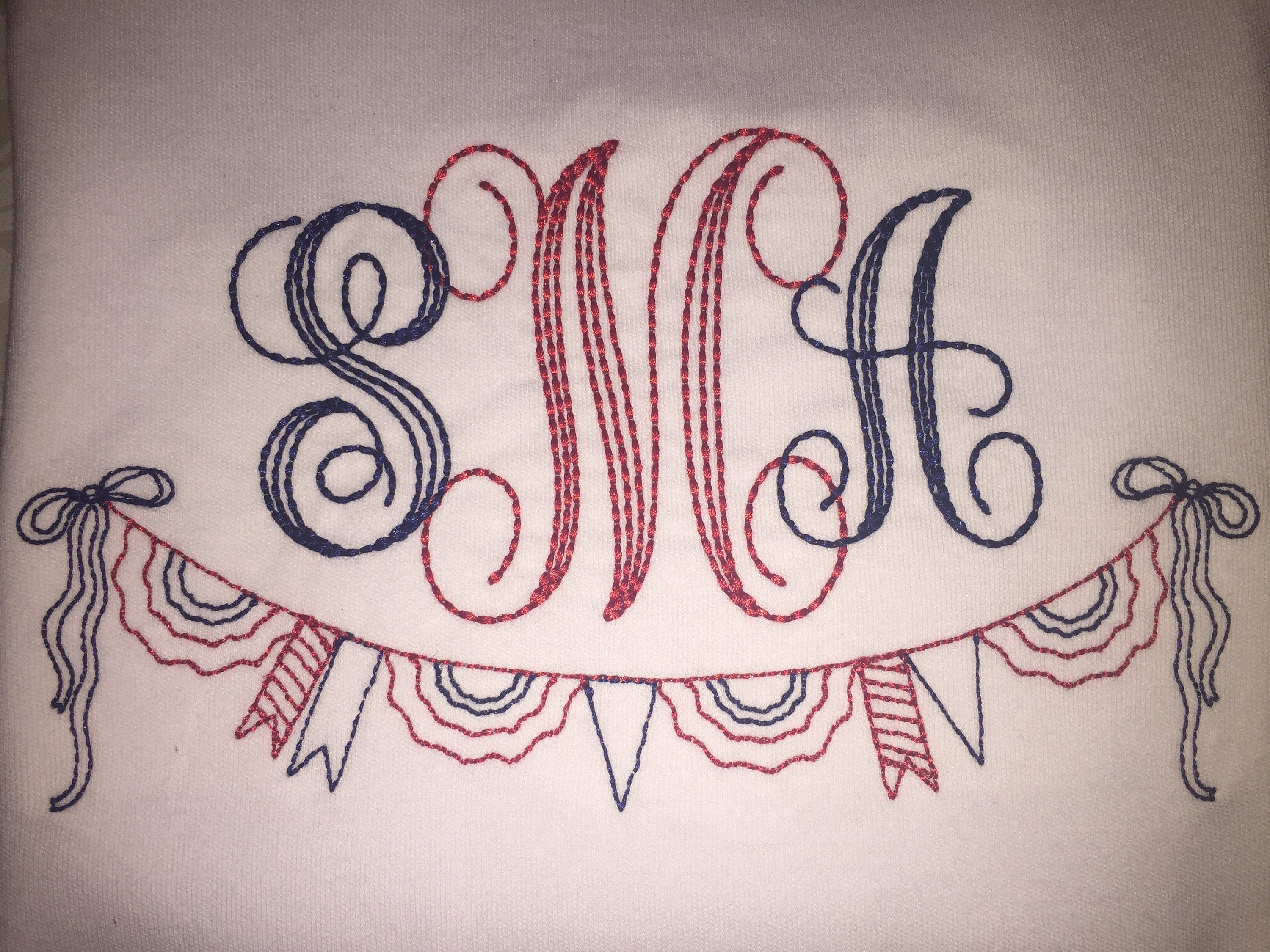 Monogram Raglan Tee