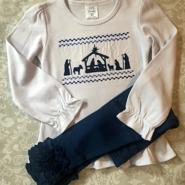 Nativity Outfit for Girls Etsy