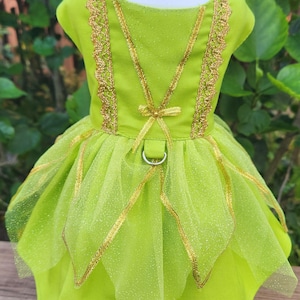 emerald green dog dress instock: 4XS_00-0