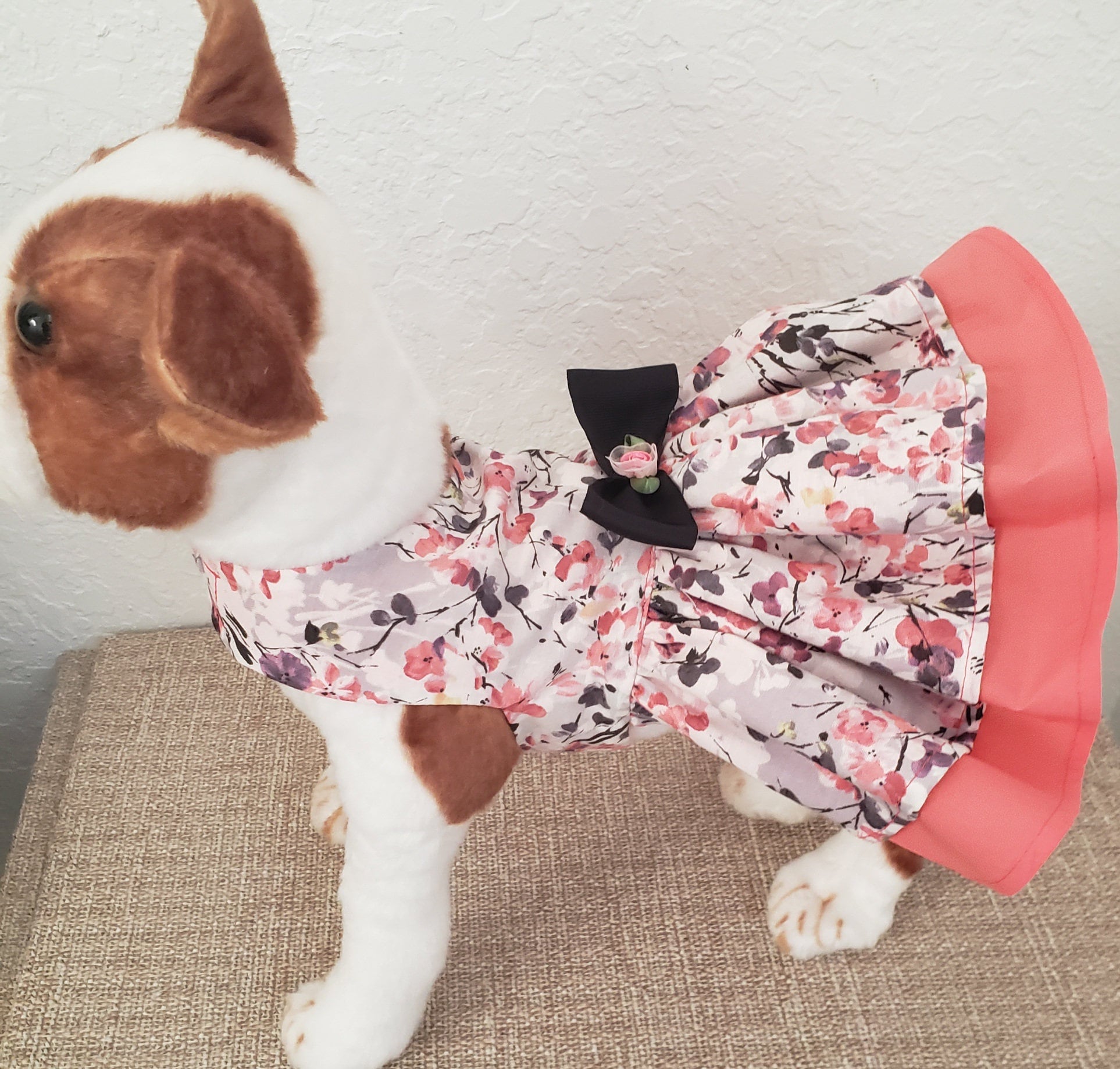 rose gold dog dress Fancy Tutu Dress main image 1