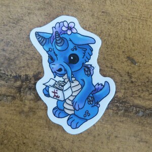 Vinyl Die-Cut Fantasy Dragon Ramen Sticker