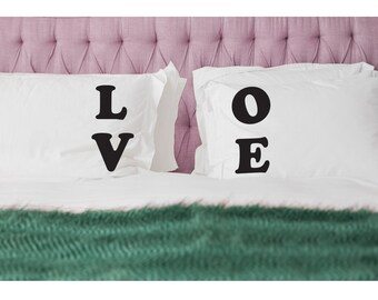 Netflix And Chill Pillowcase Set In Black Dorm Bedding His Etsy