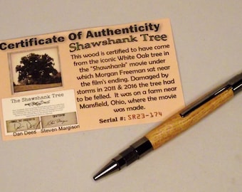 Shawshank Oak Tree Pens - Click Style