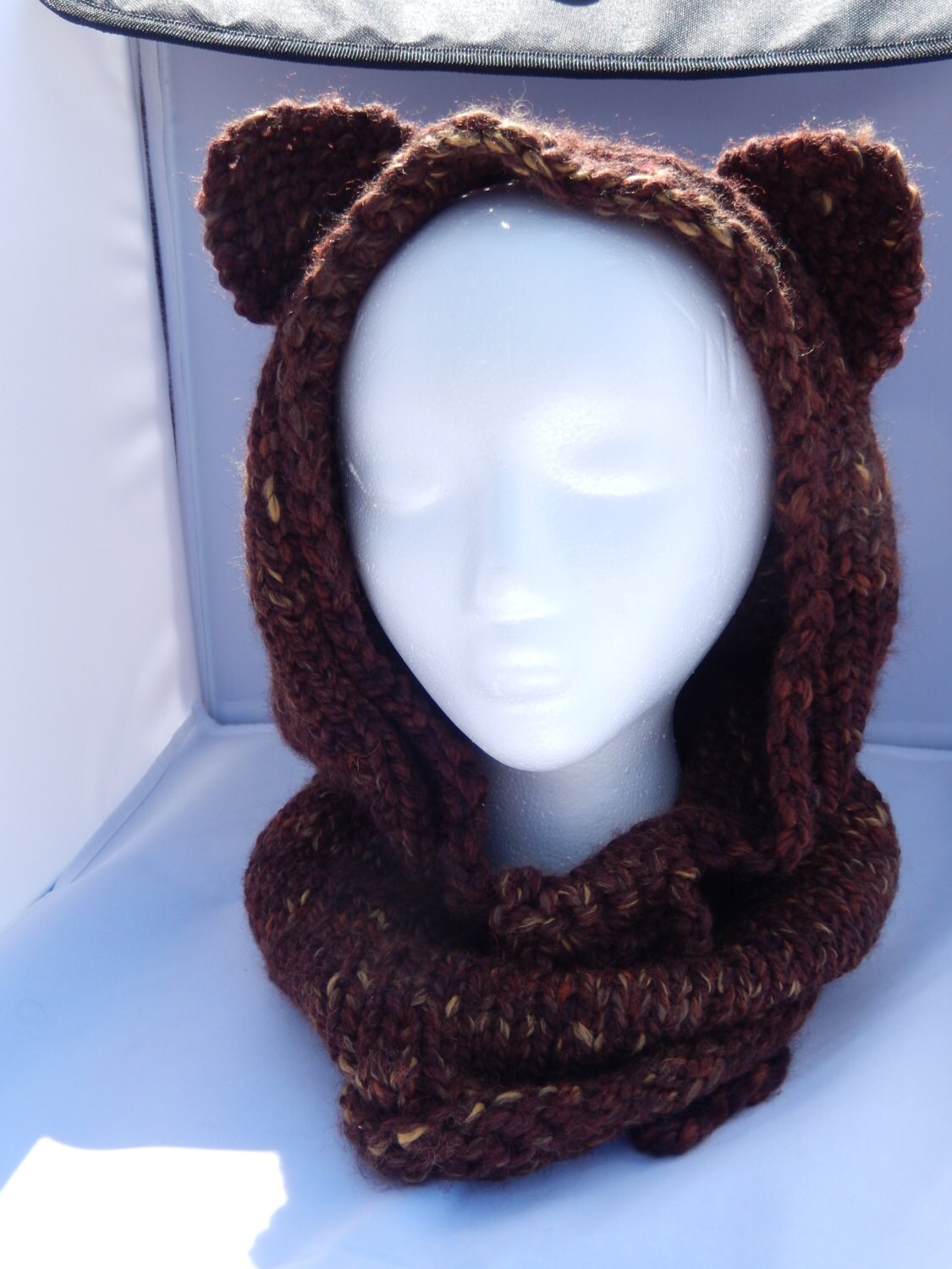 Knit Hood and Cowl Etsy