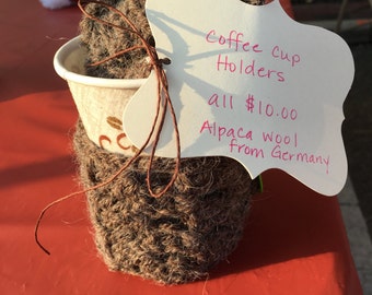 Coberturas de la taza de café