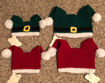 Sombreros de Navidad Santa y Elfo