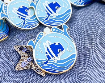 The Whale Council Member Pin