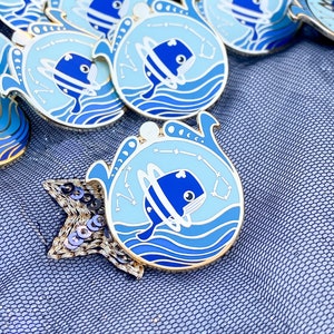 The Whale Council Member Pin