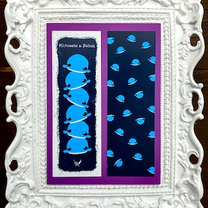 4x6-50 sheets Celestial Whale Notepad
