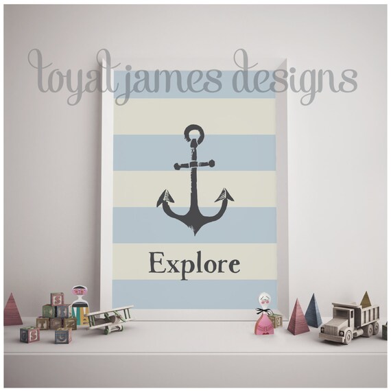 anchor nursery decor