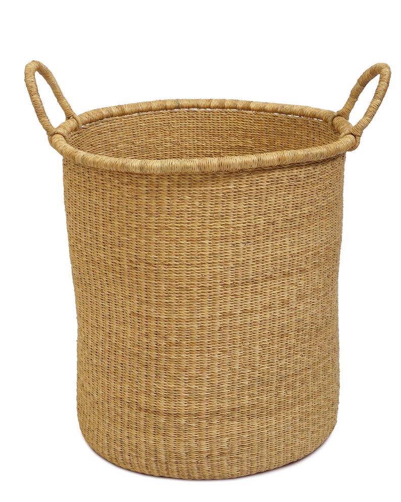 The Basket Room Veta Vera Grass Basket - Thumbnail 4