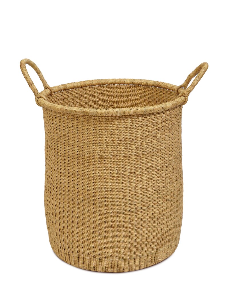 The Basket Room Veta Vera Grass Basket - Thumbnail 3