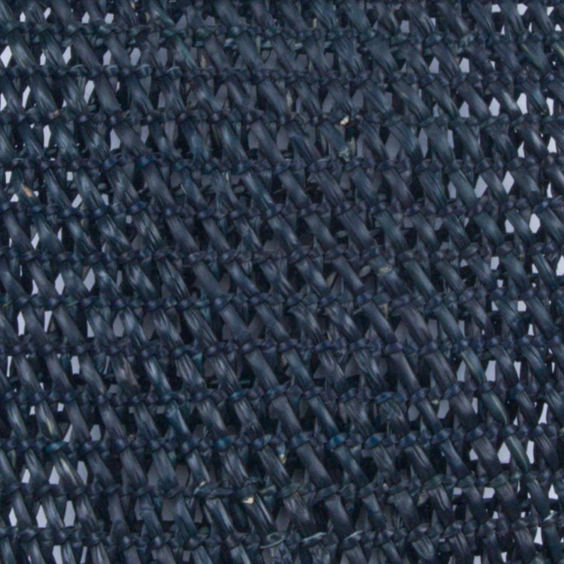 WAVU Black Open Weave Storage Baskets. Iringa basket. Round Etsy