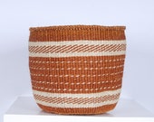 Unique Traditional Fine Weave Baskets: Small Natural Collection