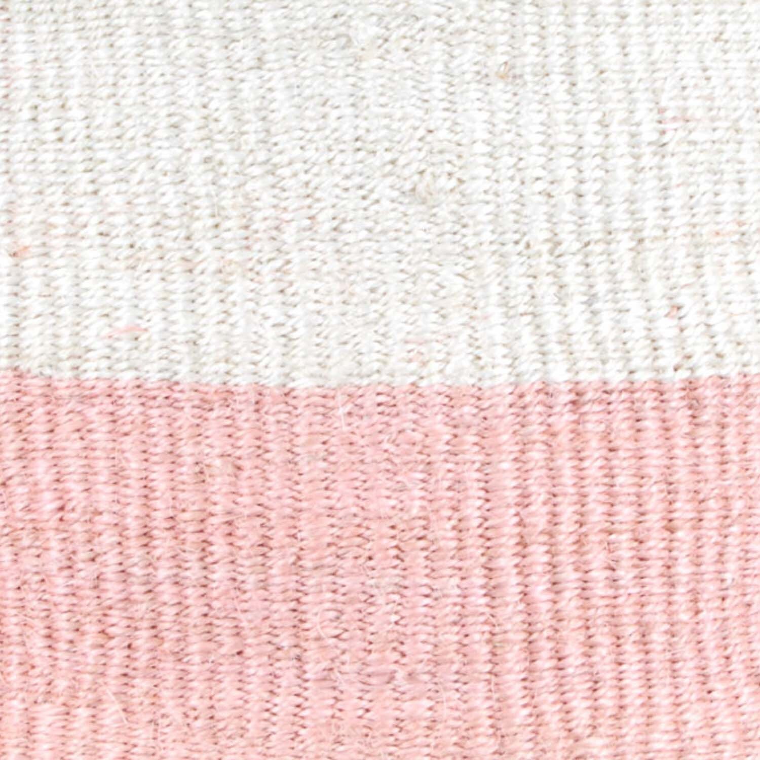 JIONI XL Dusky Pink Storage Basket. Round Handowoven Sisal Etsy