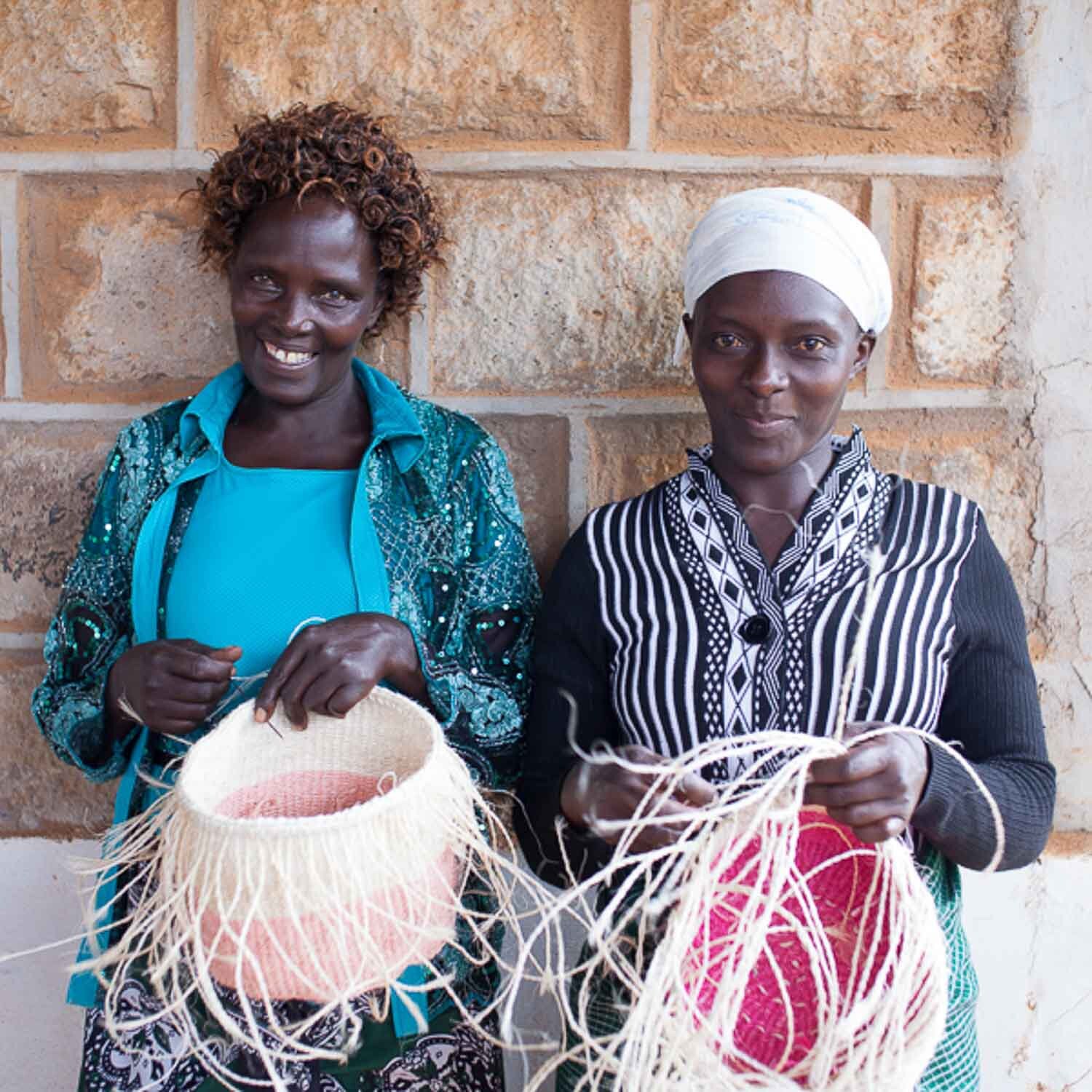 JIONI XL Dusky Pink Storage Basket. Round Handowoven Sisal Etsy