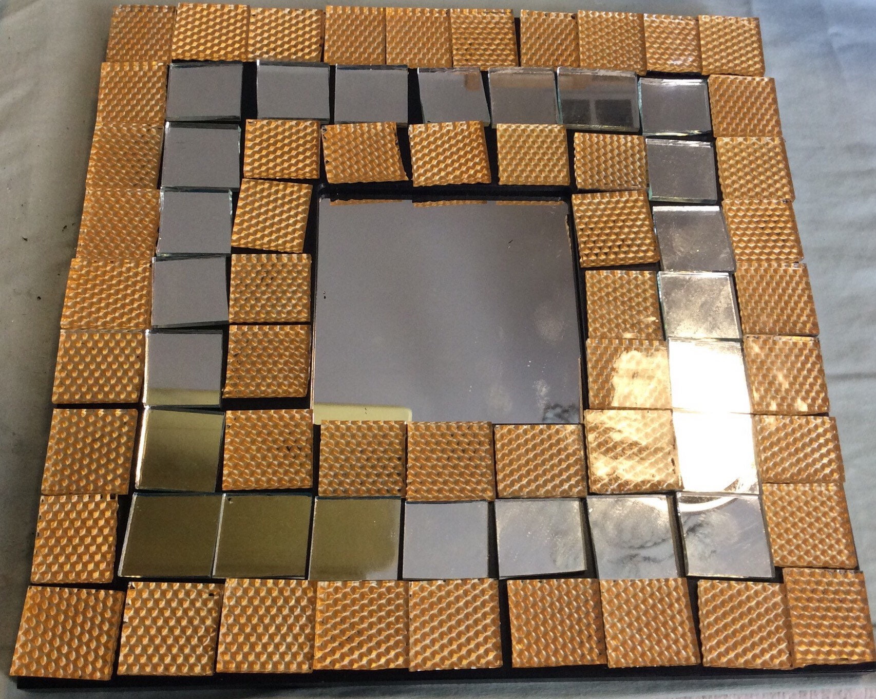 DIY Mosaic Mirror Kit Etsy