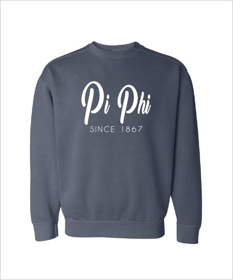 pi beta phi comfort colors sweatshirt