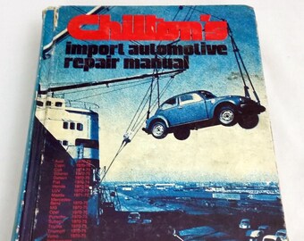 Chilton's Auto Repair Manual 1974 | Etsy