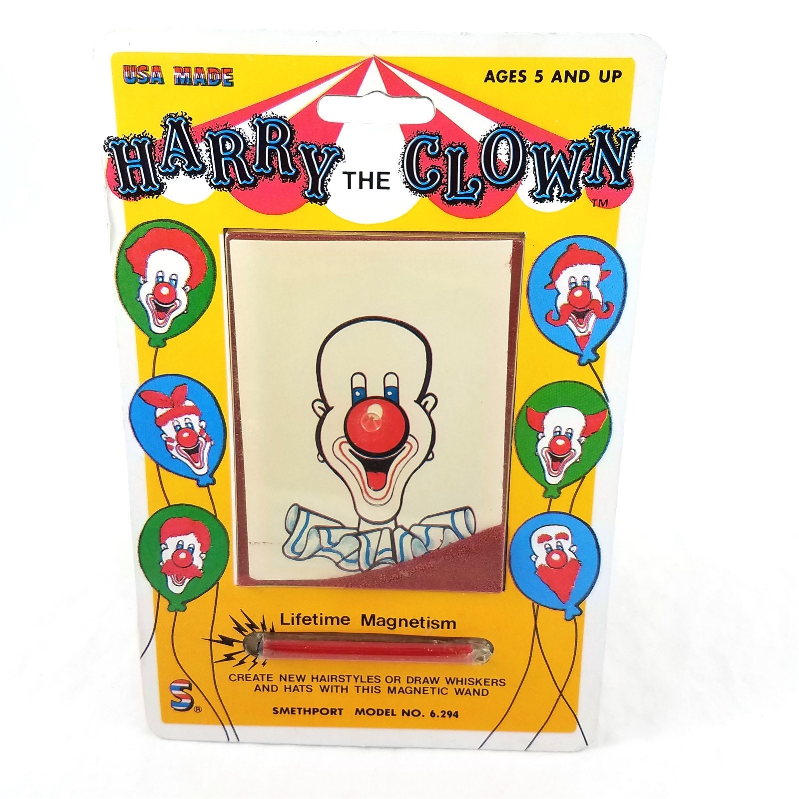 Wooly Willy Magnetic Game, Doodle Balls 