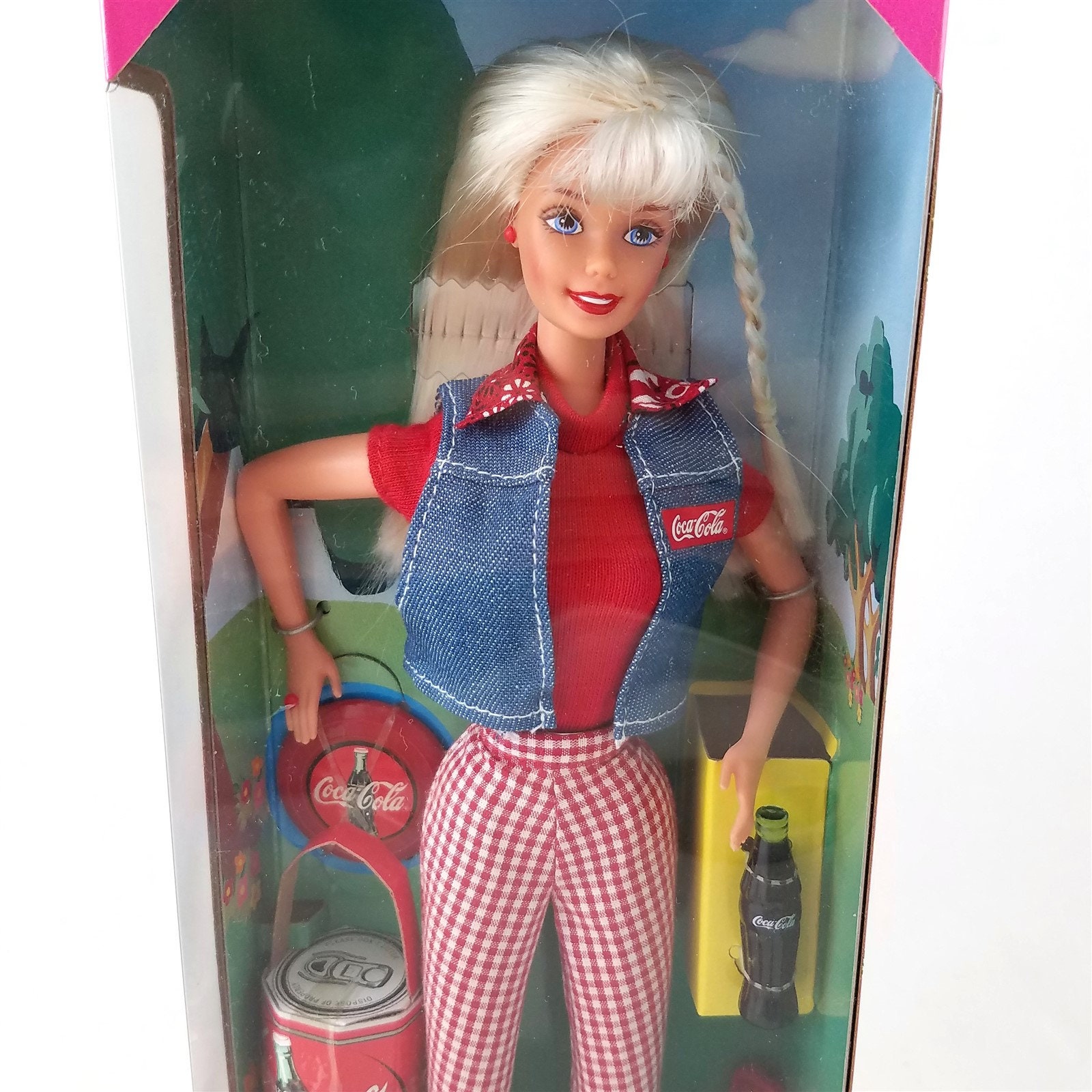 Vintage 1997 Barbie Coca-Cola Picnic Edición Especial Muñeca | Etsy