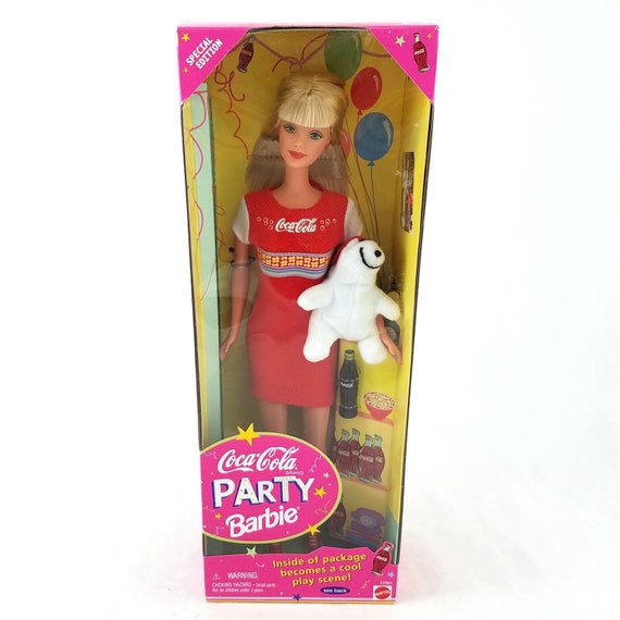 Coca cola party barbie value hotsell