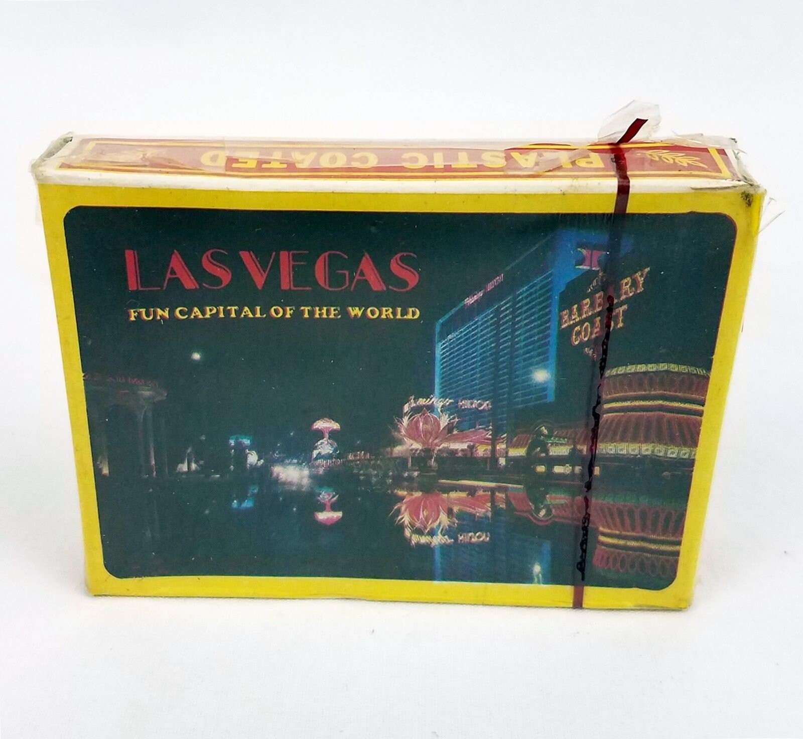 Vintage Lot 2 Las Vegas Playing Cards Decks Plastic Coated Etsy