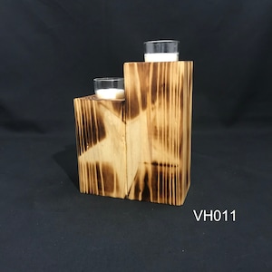 1/2 Off Holiday Sale!  Reclaimed Wood Votive Holders - Ready to Ship!