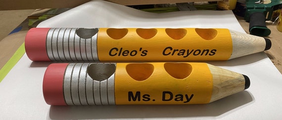 Giant Pencil Crayon Holder 