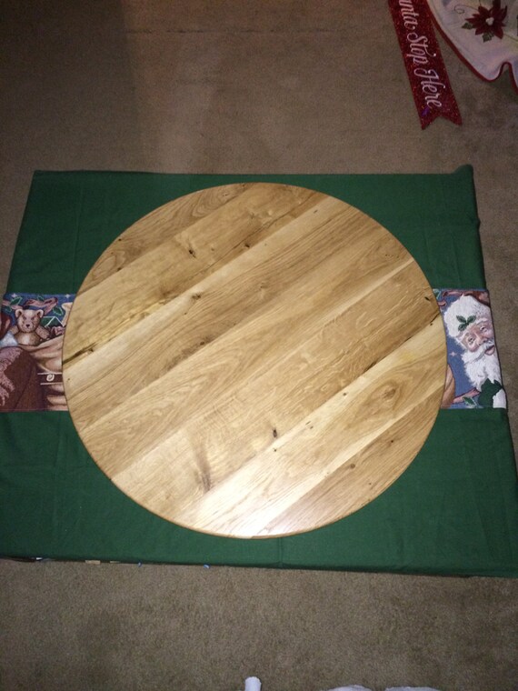 Reclaimed Wood Lazy Susan Large Etsy