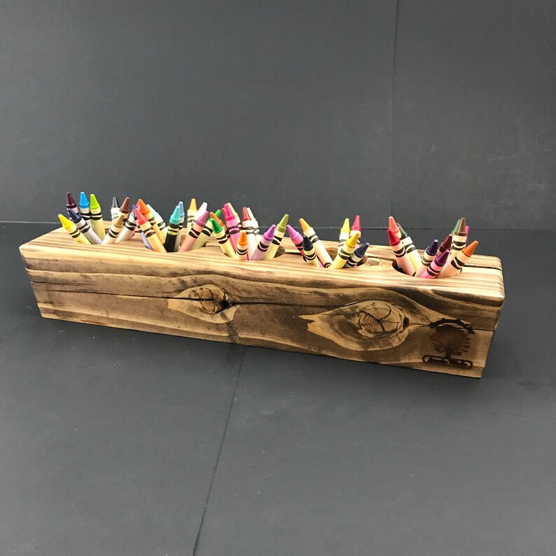 Countrified Crayon Holder | Etsy