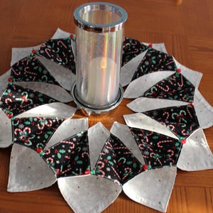 Christmas Wreath, Centerpiece Candle Holder