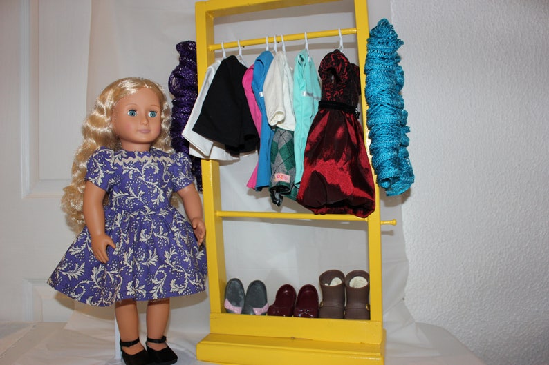 18 doll clothes storage