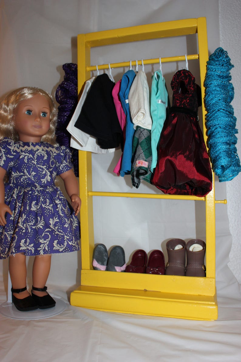 18 doll clothes storage