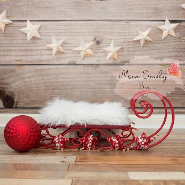 Christmas Digital Props and Backdrops Newborn Photography