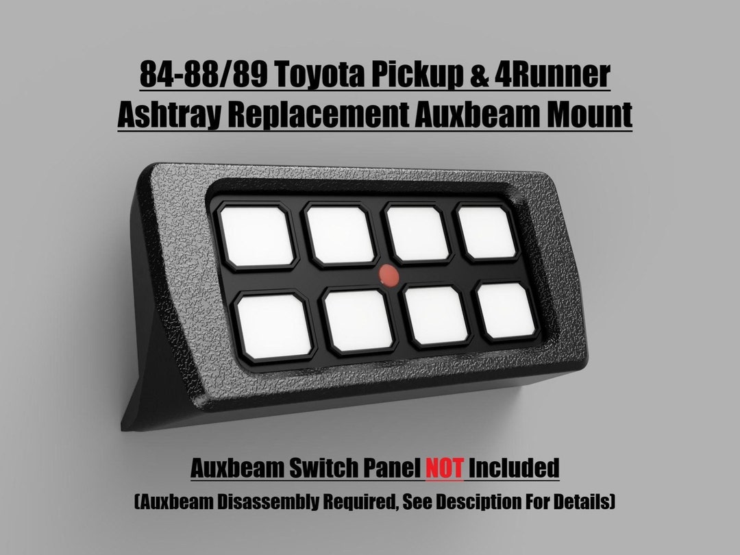 8488/89 Toyota Pickup & 4runner Ashtray Replacement 8 Gang Etsy