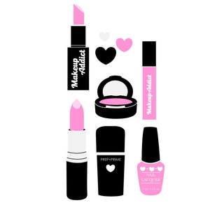 Lipsticks cut file SVG EPS JPEG Makeup Lipstick Makeup artist