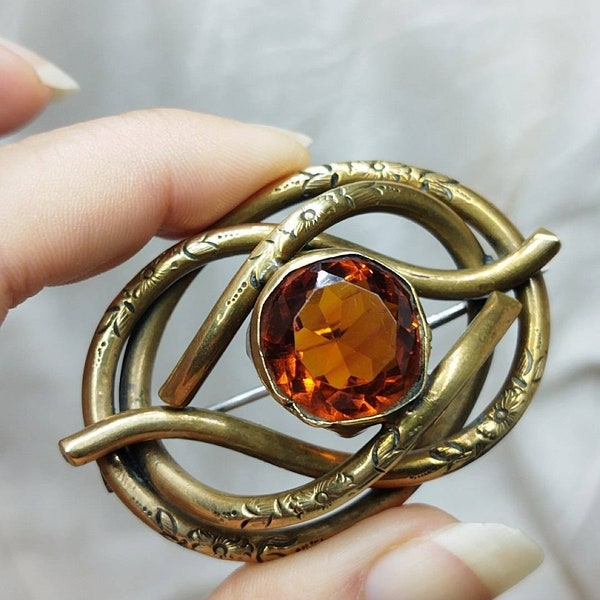 Love Knot Brooch Etsy