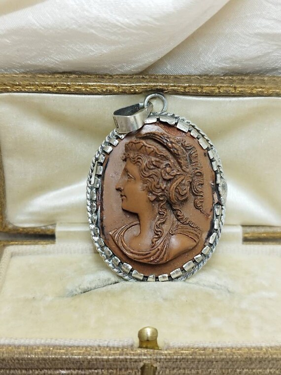 Pasta Di Vetro Ciondolo Cammeo Argento - Jovon Venezia - Foto 4