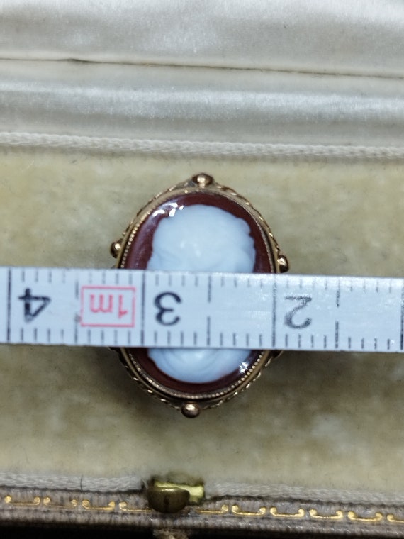 Anello antico Cameo corniola oro Cammeo pietra pr… - image 10