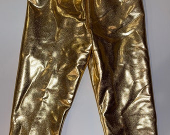 Gold Baby Leggings - Etsy