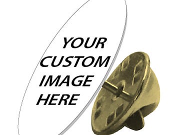 Custom sublimated lapel Pin