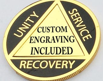 BRIGHT GOLD "AA" Recovery Coin