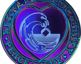 NA Wave® Love Recovery Coin
