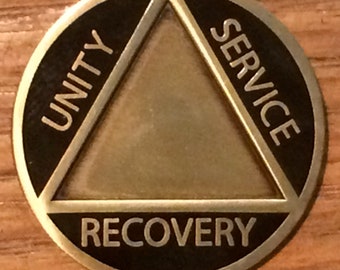 ANTIQUE GOLD "AA" Recovery Coin