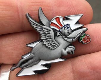 3D Wharf Rat Pin