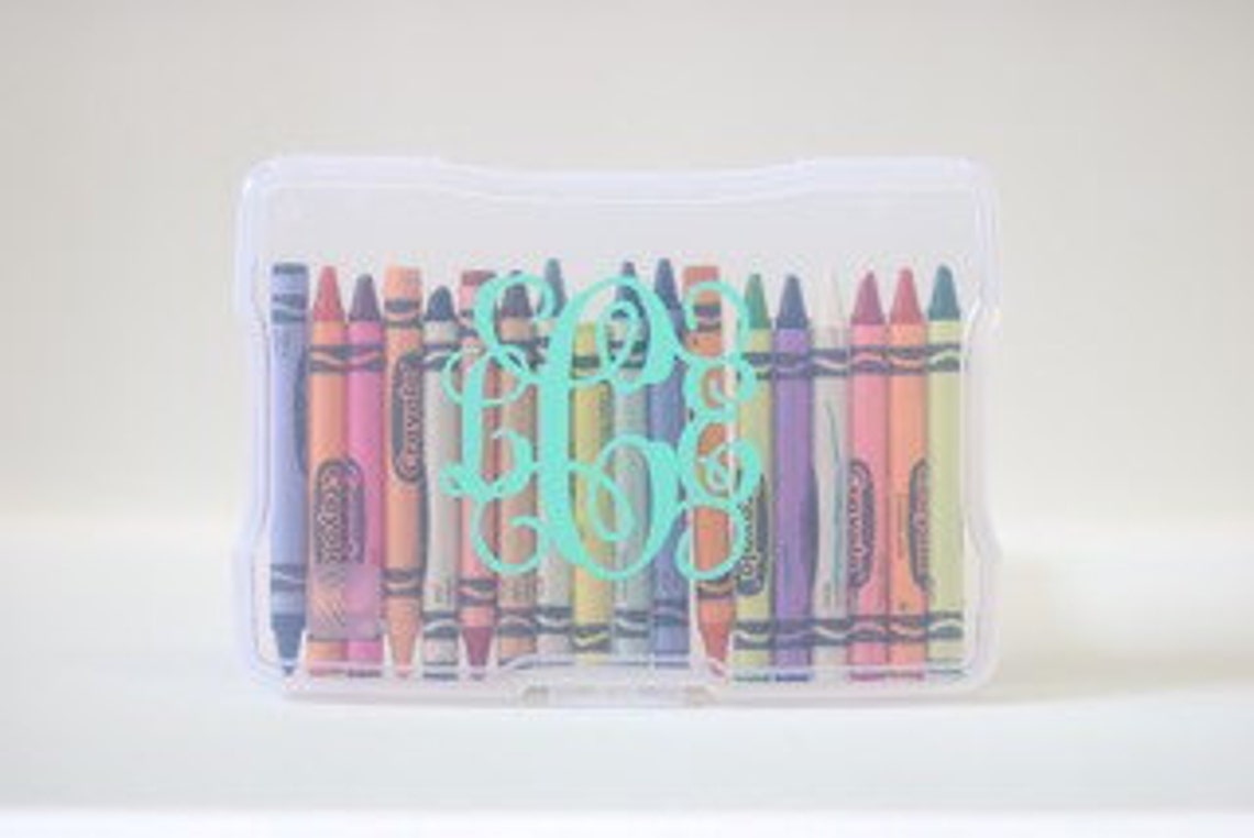 Personalized Marker, Crayon Box Etsy