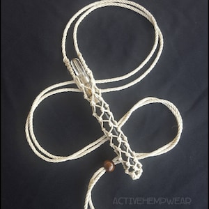 Vape Wax Pen Holster Necklace. Custom Made Hemp Rope. Ecig - Etsy