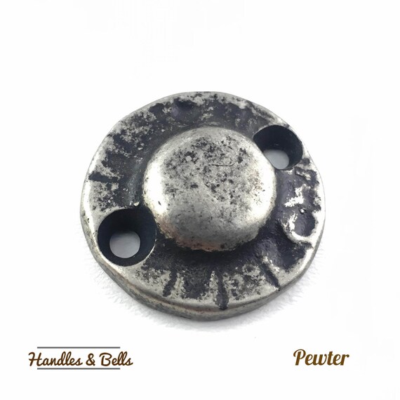 vintage Antique style Cast iron replacement door knocker striking plate stud